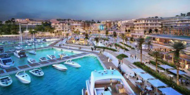 ما هو موقع منتجع جيفيرا الساحل الشمالي؟