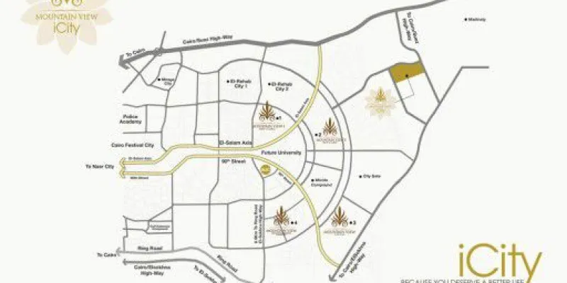 What is the location of Mountain View iCity October?