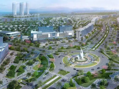 Downtown New Alamein - اهم المعلومات عن  كمبوند داون تاون العلمين الجديدة