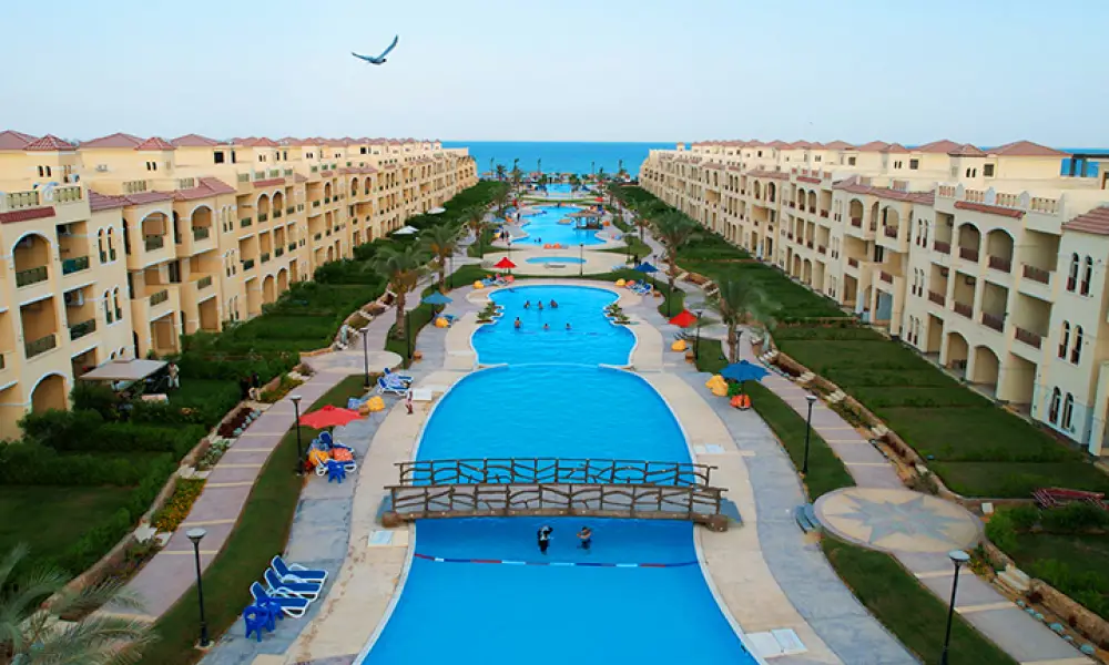 قرية لاسيرينا بالم بيتش العين السخنة - Lasirena Palm Beach Resort