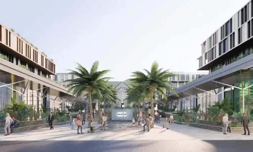 مول كايرو ديزاين ديستريكت القاهرة الجديدة لاند مارك للتطوير العقاري - Cairo Design District New Cairo Mall