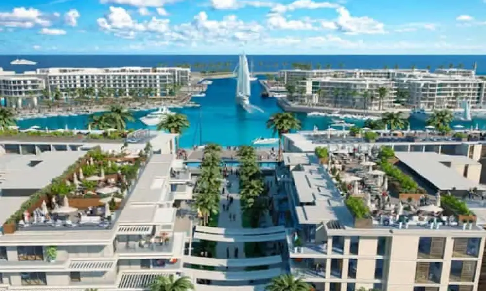 قرية مارينا ويست الساحل الشمالي إعمار مصر للتطوير العقاري - Marina West North Coast Village