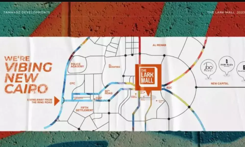 ذا لارك مول التجمع الخامس تميز للتطوير العقاري - The Lark Mall New Cairo