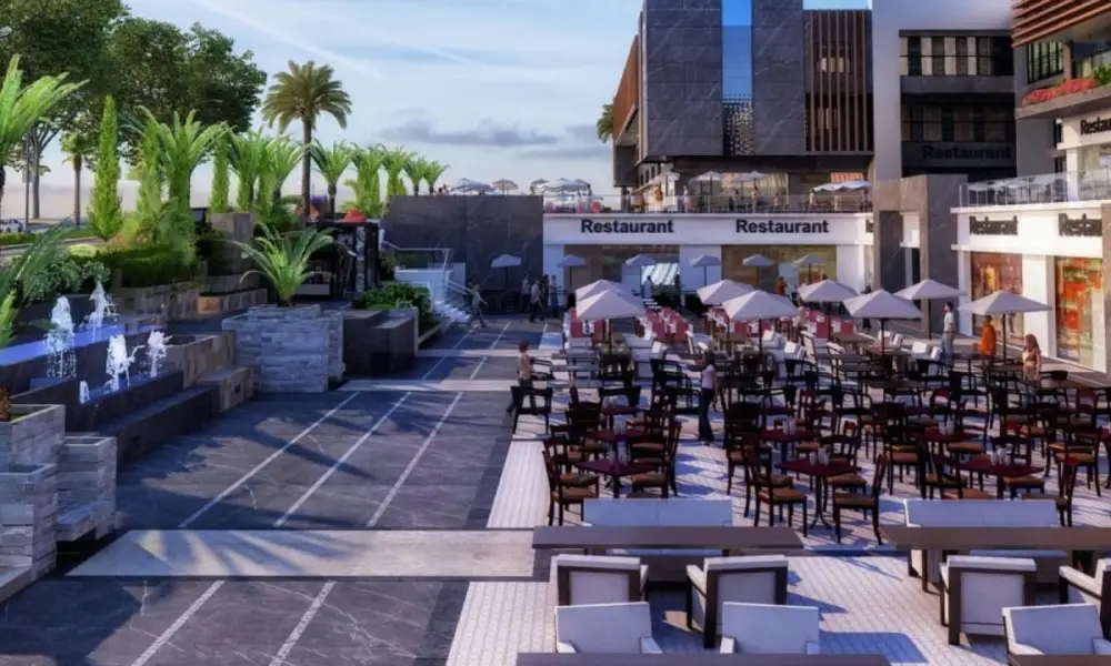 مول هيل تاون 6 أكتوبر بالم هيلز للتطوير العقاري - Hale town 6 October Mall