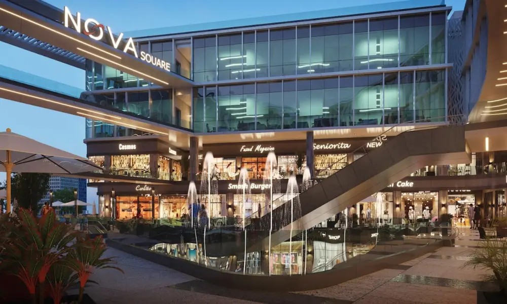 مول نوفا سكوير القاهرة الجديدة البستاني للتطوير العقاري - Nova Square Mall New Cairo