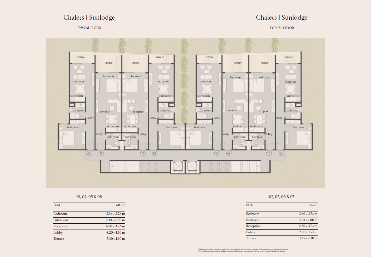 Floor Plan - قرية كارنيليا العين السخنة أجنا العقارية - Carnelia Sokhna