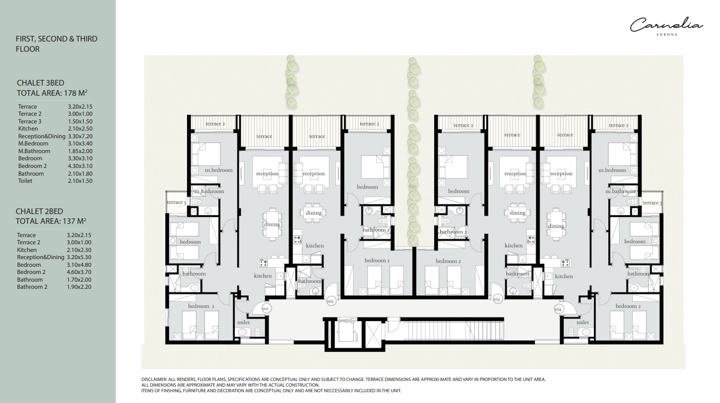 Floor Plan - قرية كارنيليا العين السخنة أجنا العقارية - Carnelia Sokhna