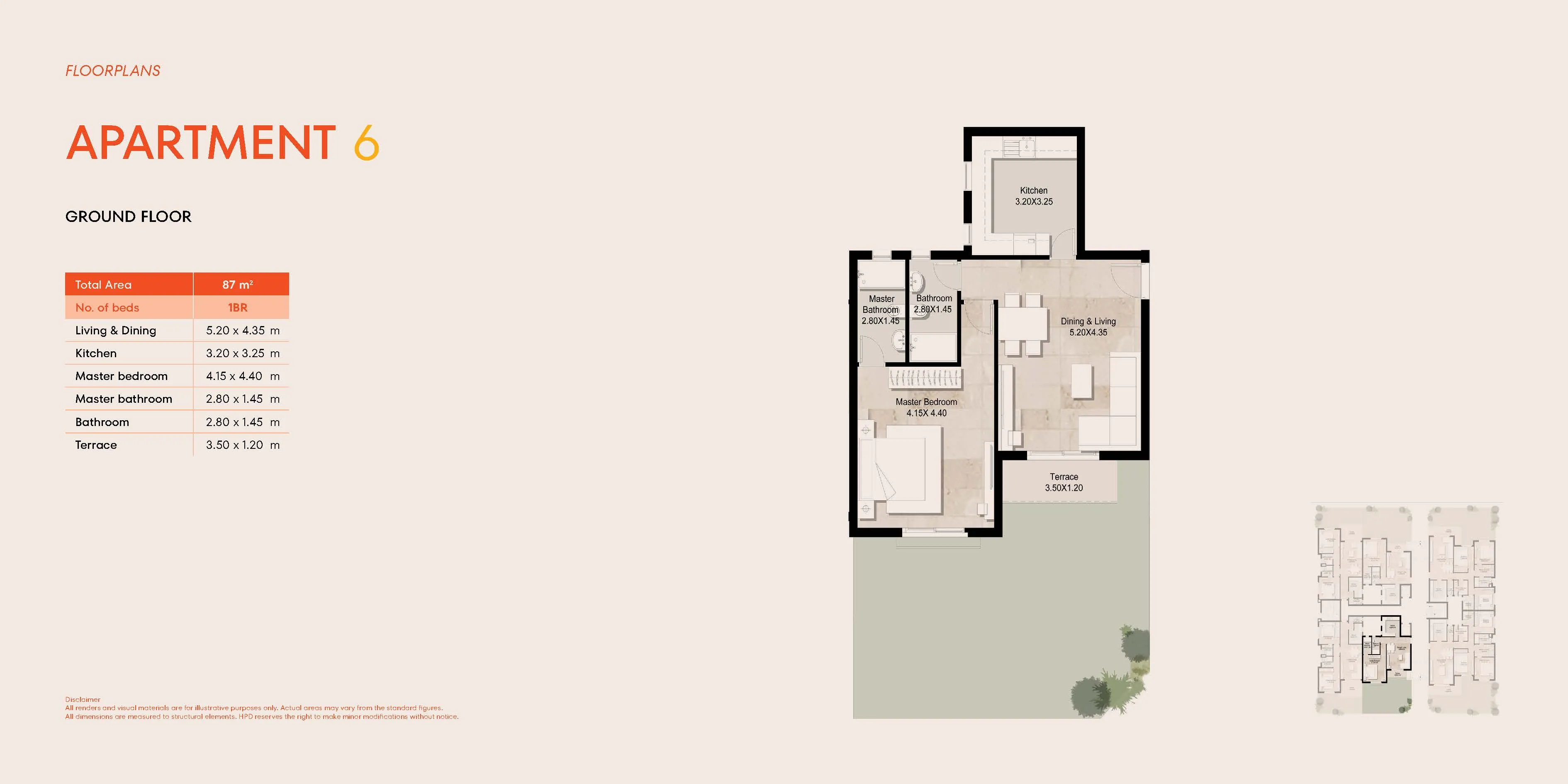 Apartment - تاوني هايد بارك 6 اكتوبر - Tawny Hyde Park 6th October