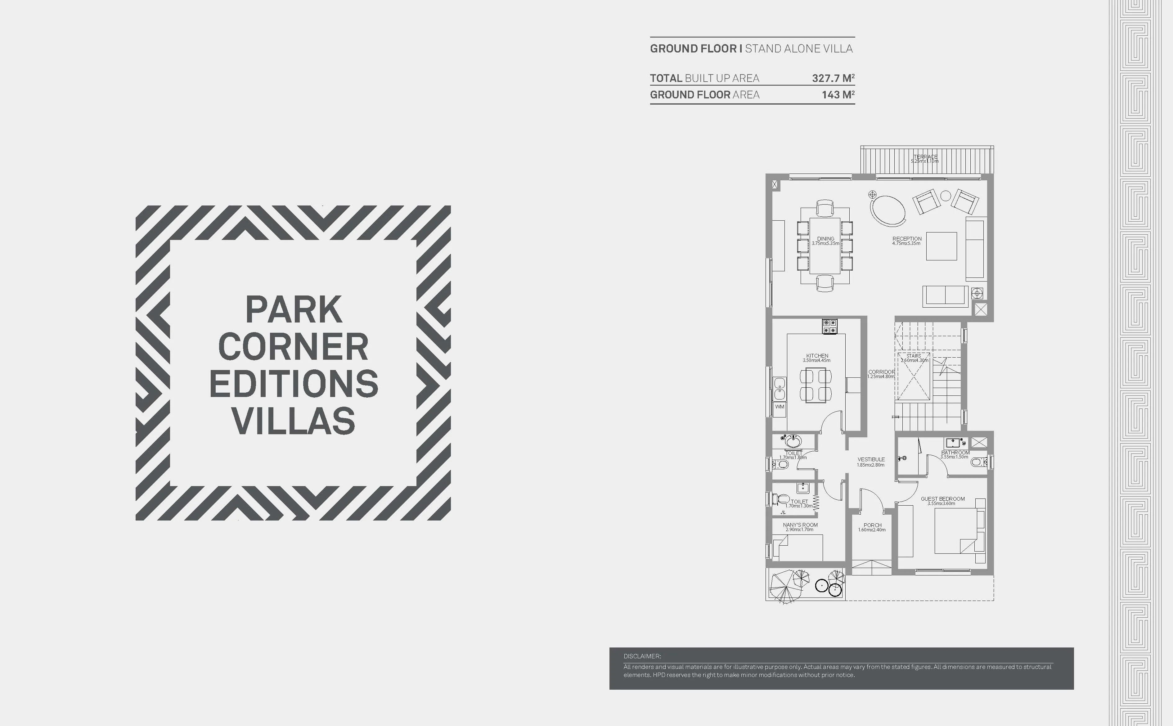 Villa - تاوني هايد بارك 6 اكتوبر - Tawny Hyde Park 6th October