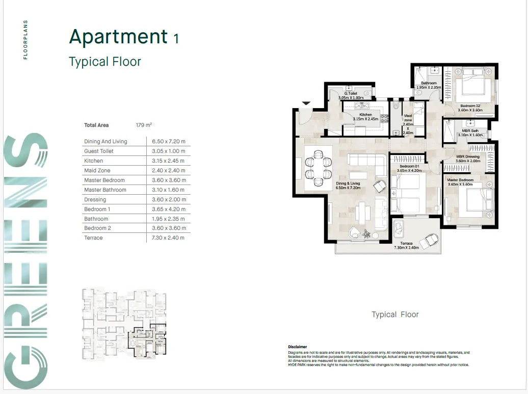 Apartment - تاوني هايد بارك 6 اكتوبر - Tawny Hyde Park 6th October