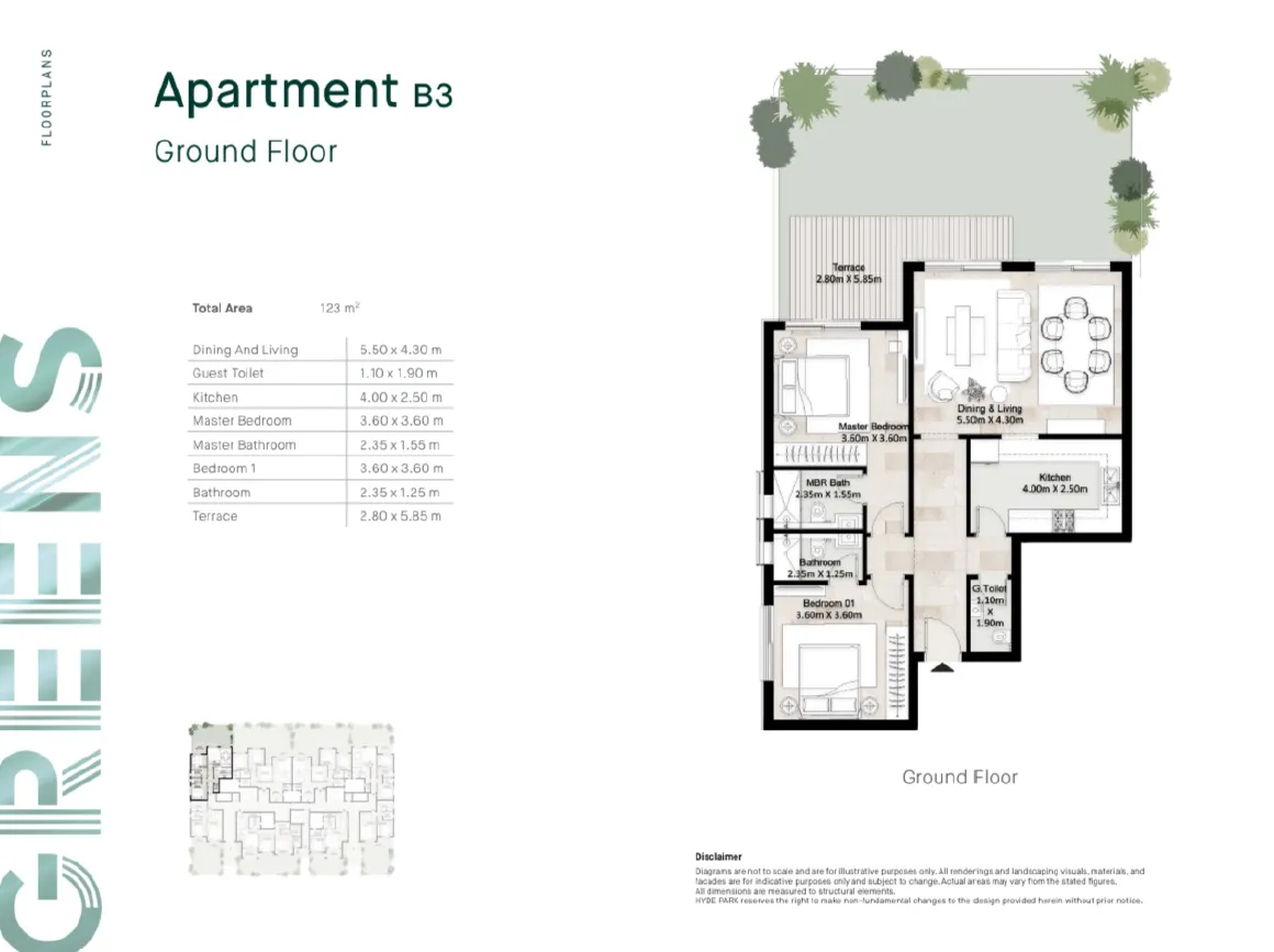 Apartment - تاوني هايد بارك 6 اكتوبر - Tawny Hyde Park 6th October