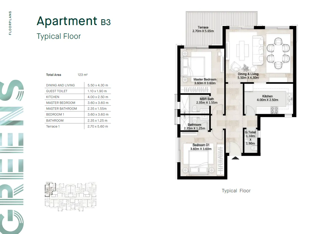 Apartment - تاوني هايد بارك 6 اكتوبر - Tawny Hyde Park 6th October