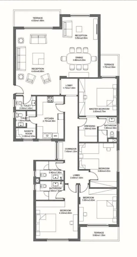 Apartment - تاوني هايد بارك 6 اكتوبر - Tawny Hyde Park 6th October