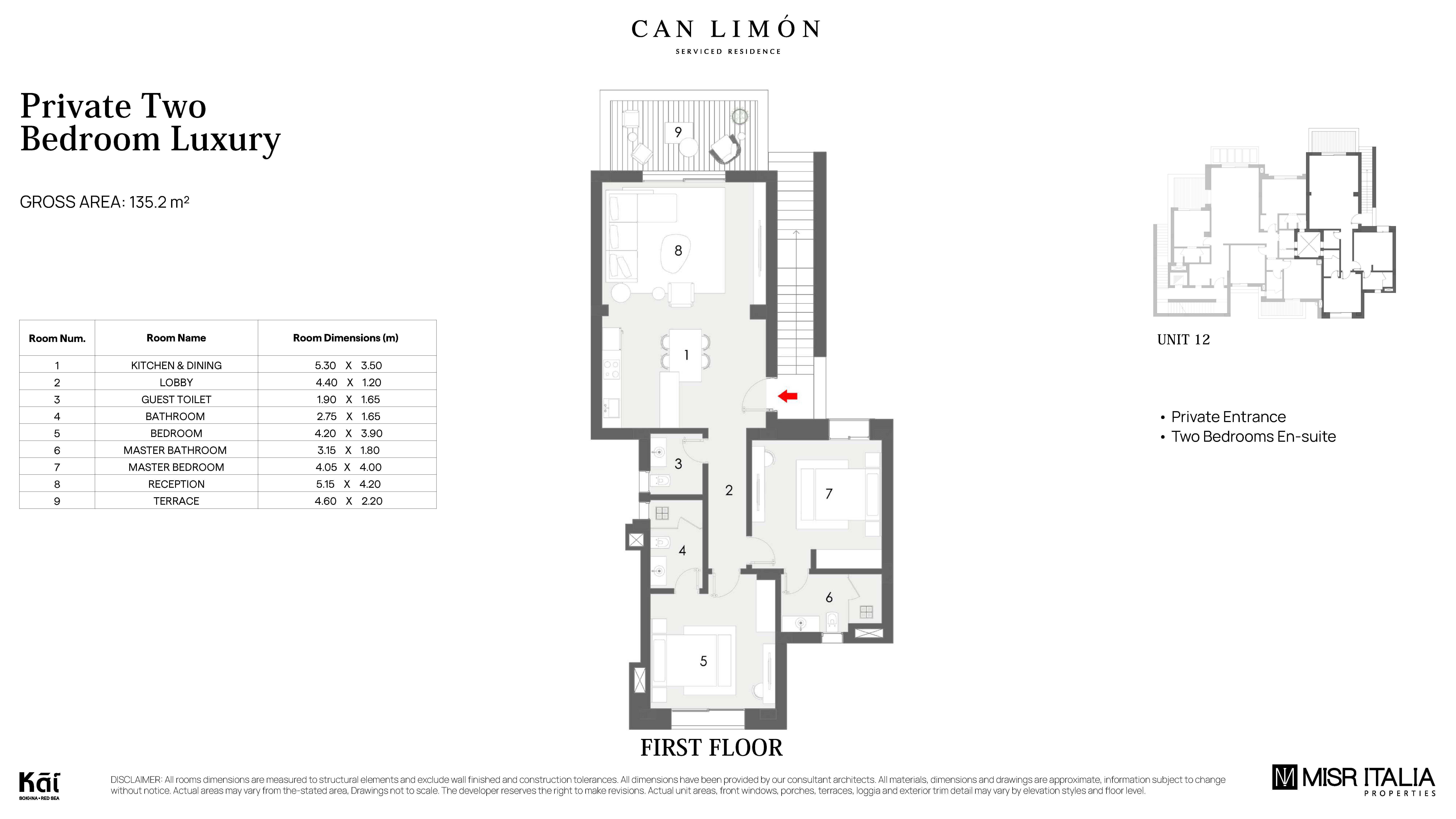Floor Plan - قرية كاي العين السخنة مصر إيطاليا - Kai Ain Sokhna