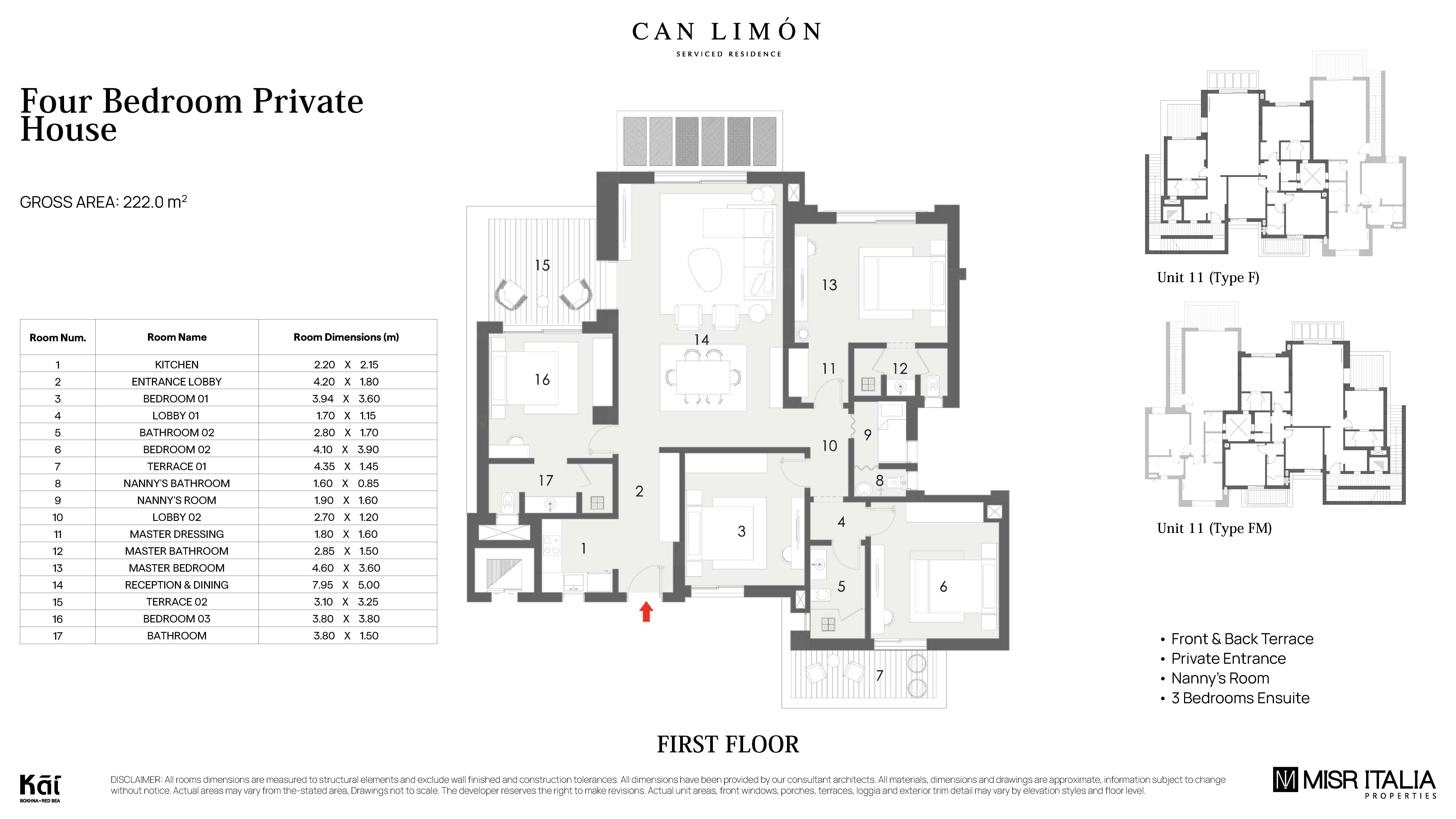 Floor Plan - قرية كاي العين السخنة مصر إيطاليا - Kai Ain Sokhna
