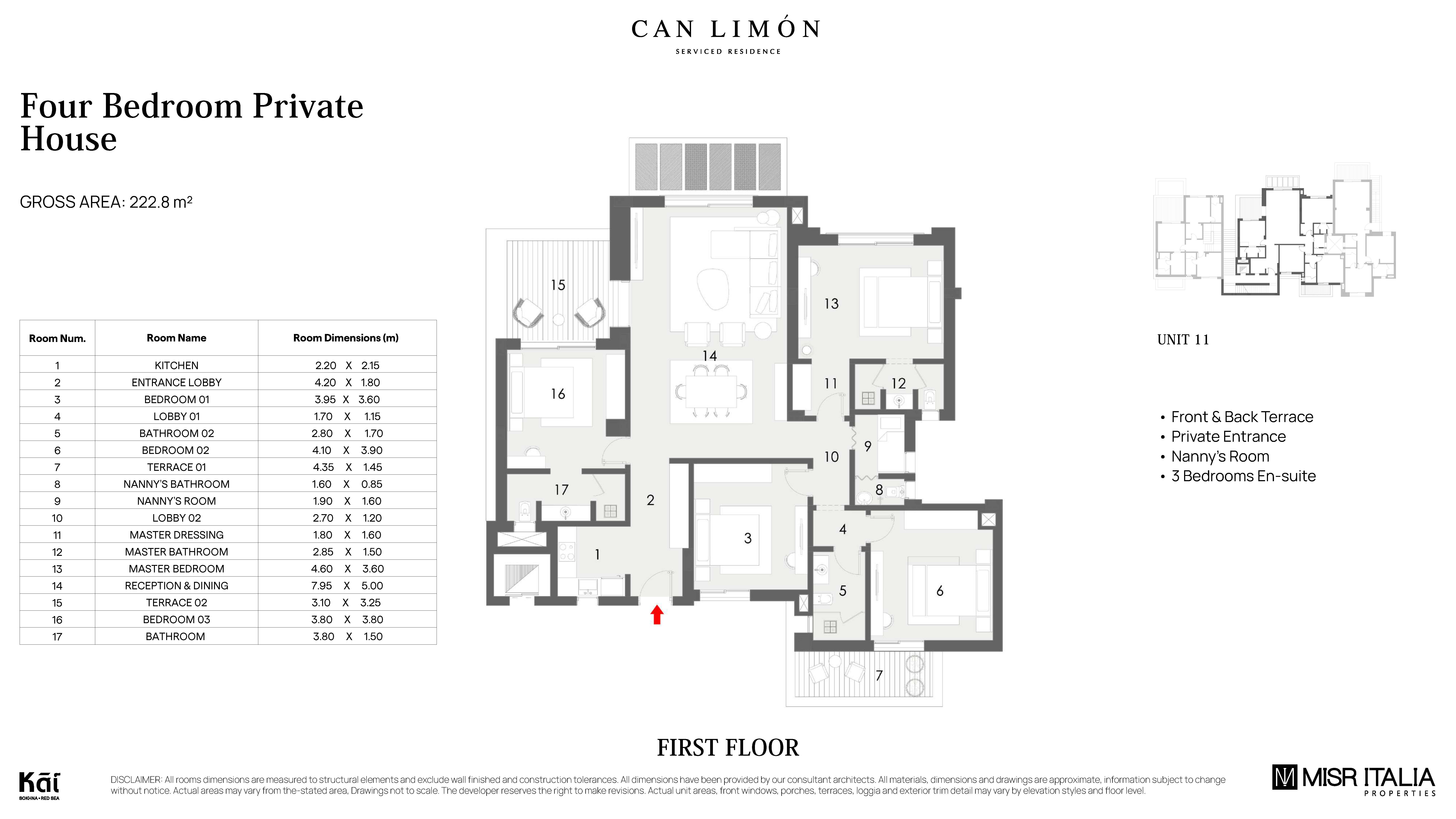 Floor Plan - قرية كاي العين السخنة مصر إيطاليا - Kai Ain Sokhna