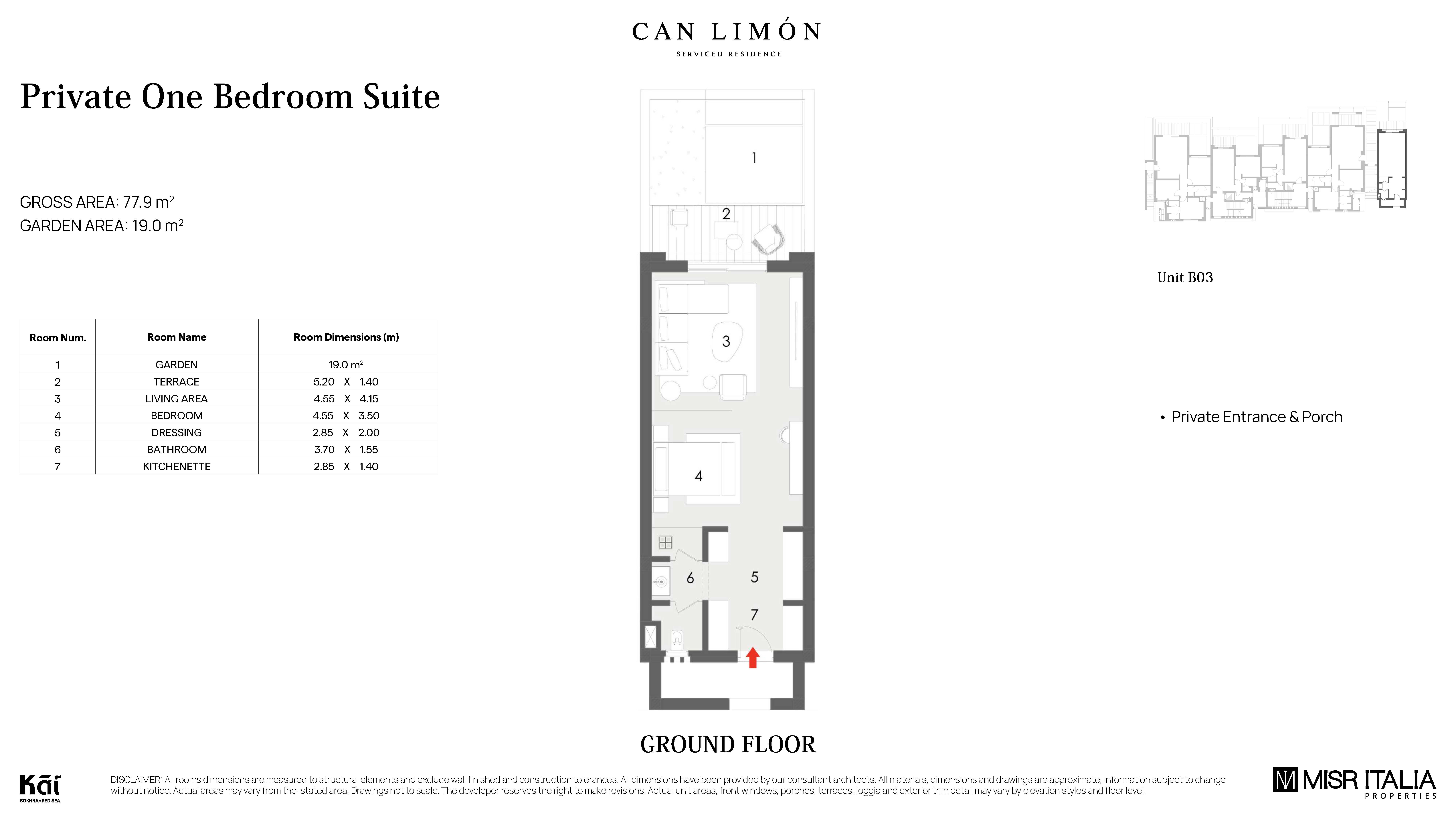 Floor Plan - قرية كاي العين السخنة مصر إيطاليا - Kai Ain Sokhna