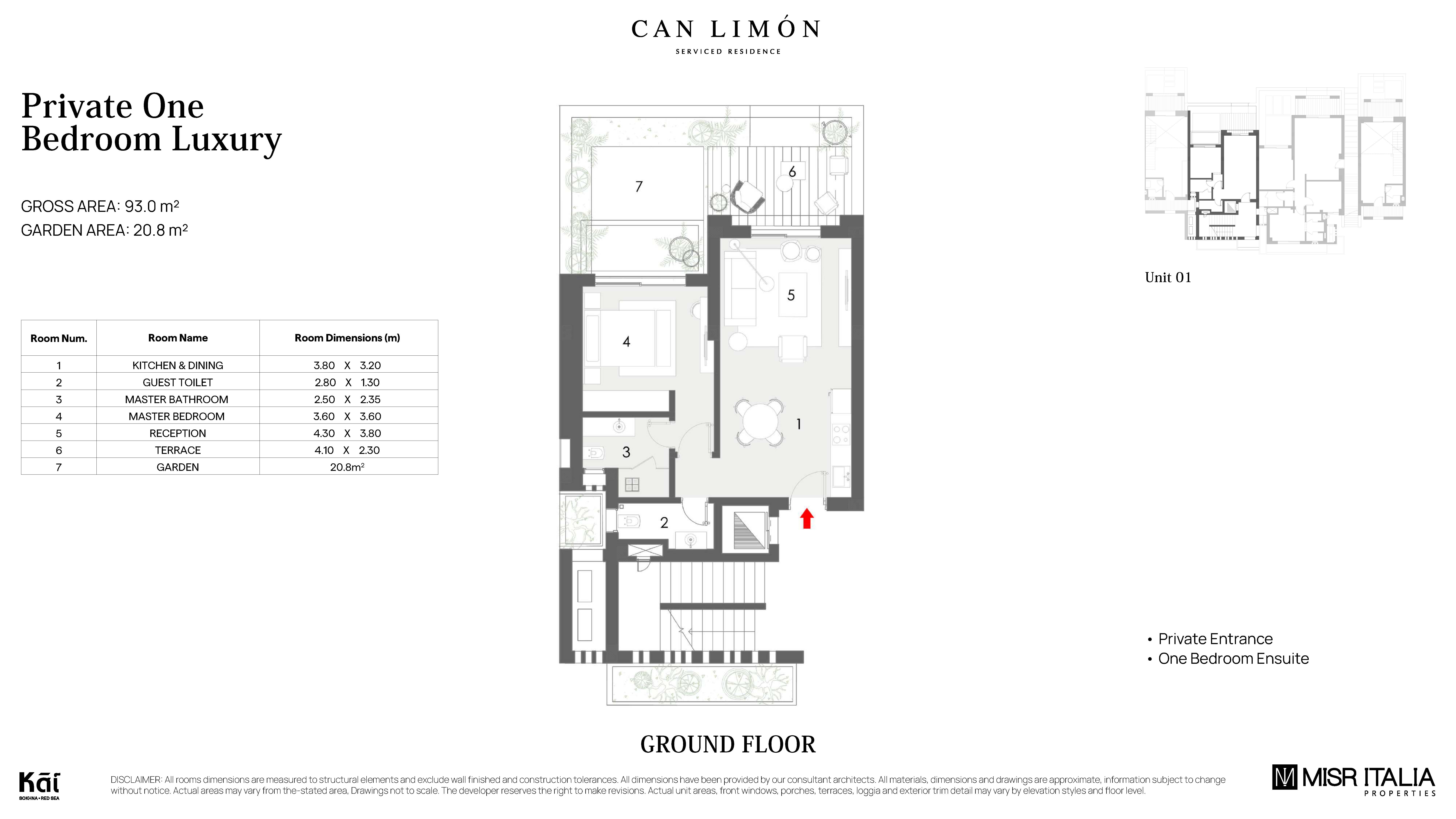 Floor Plan - قرية كاي العين السخنة مصر إيطاليا - Kai Ain Sokhna