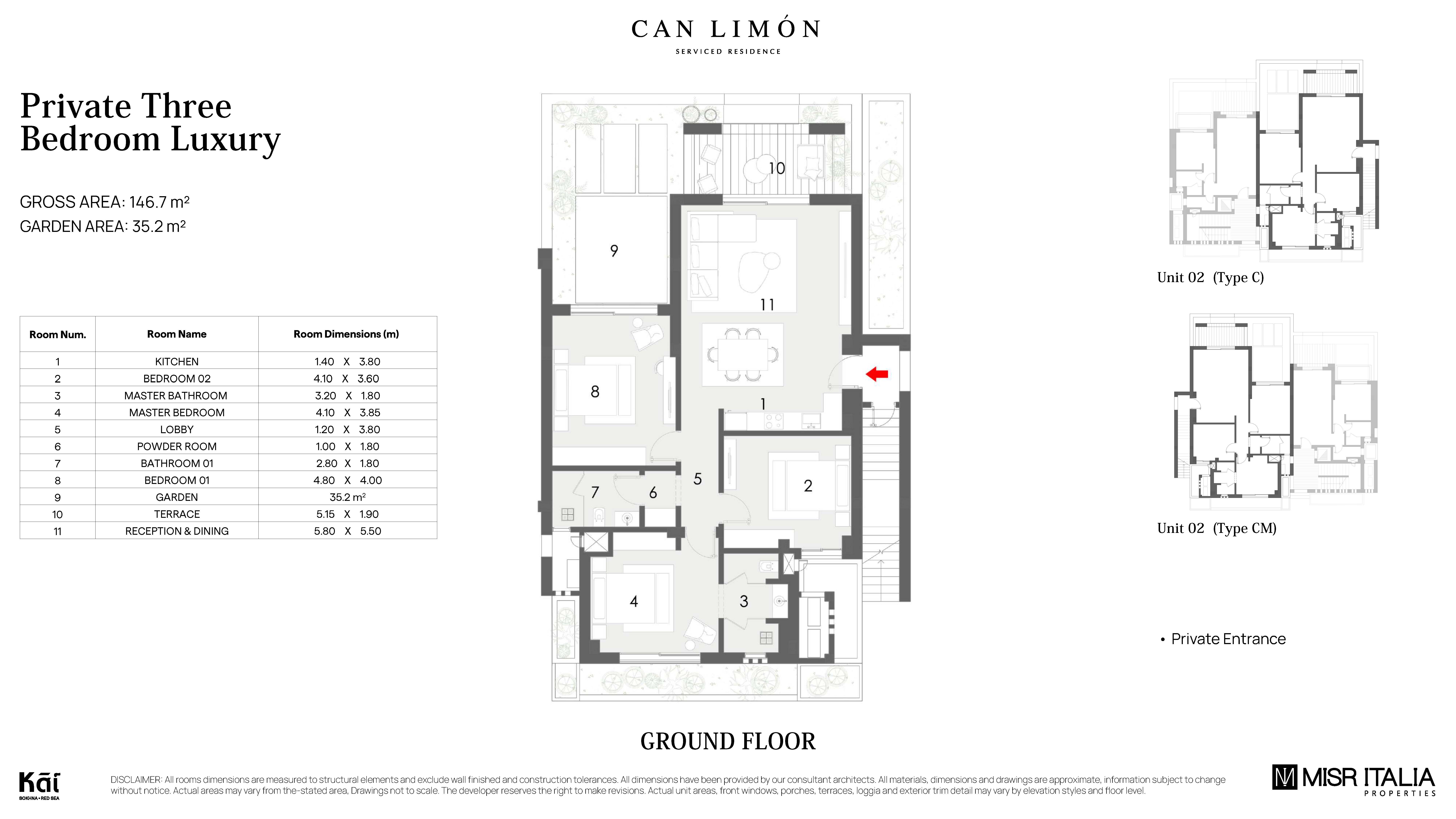 Floor Plan - قرية كاي العين السخنة مصر إيطاليا - Kai Ain Sokhna