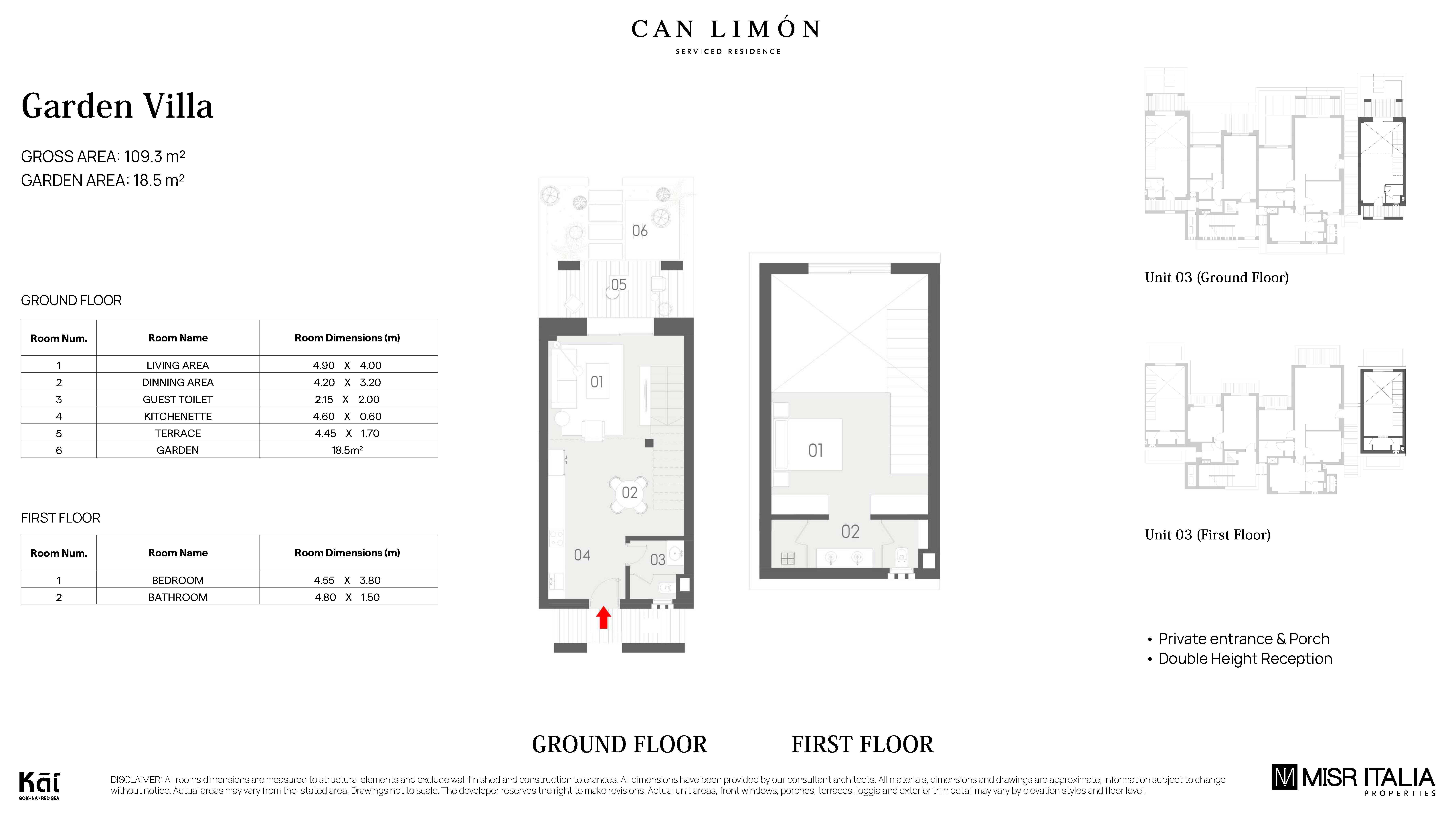 Floor Plan - قرية كاي العين السخنة مصر إيطاليا - Kai Ain Sokhna