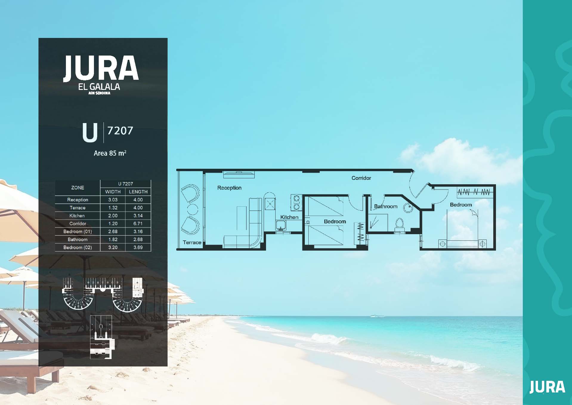 Floor Plan - Jura El Galala Ain Sokhna New Jersey Development