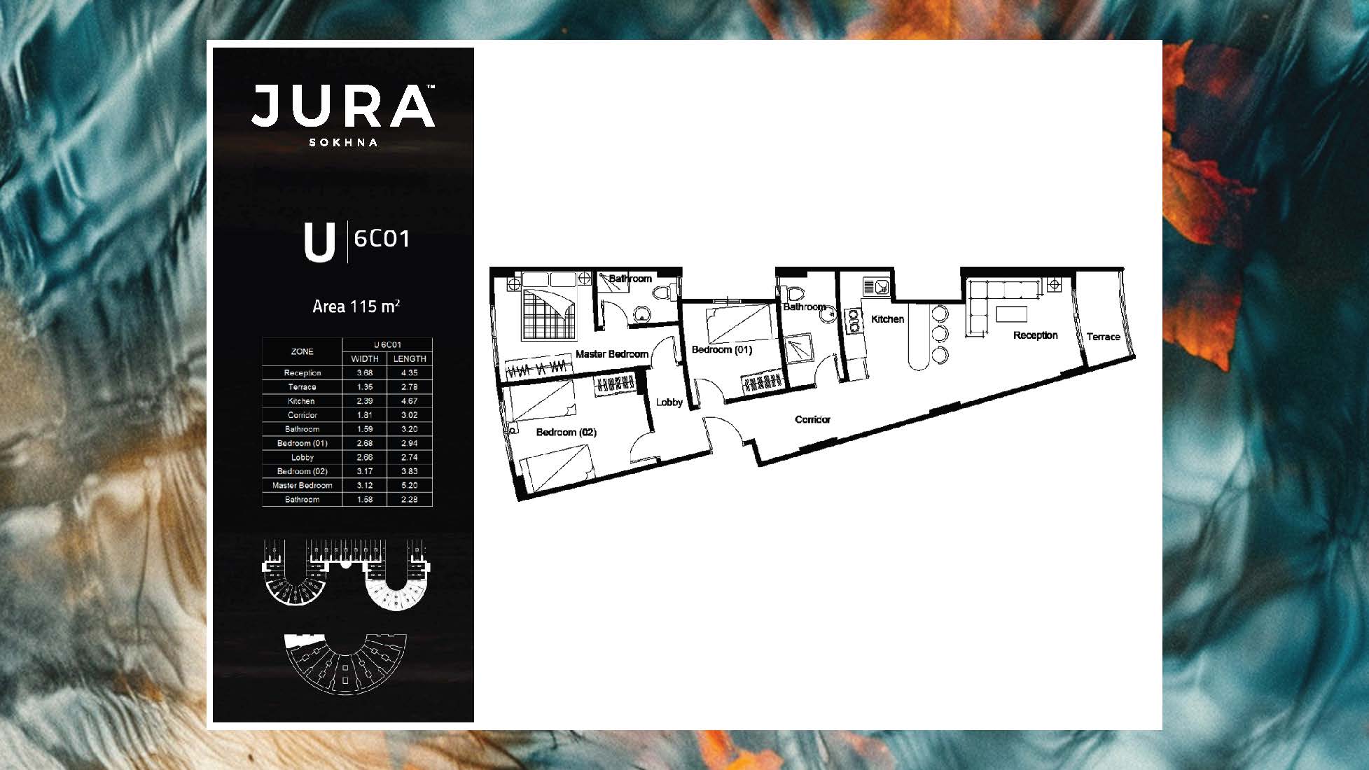 Floor Plan - Jura El Galala Ain Sokhna New Jersey Development