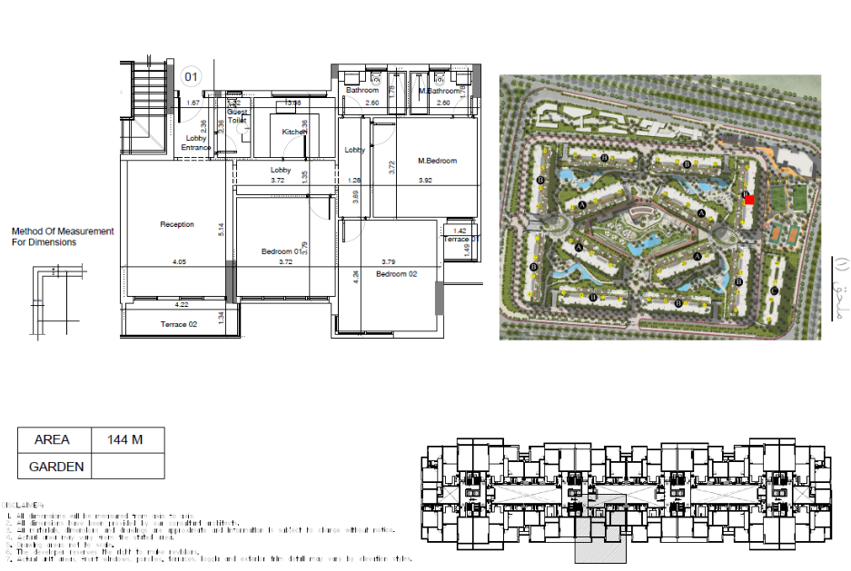 Floor Plan - Scene 7 New Capital Compound AKAM Developments