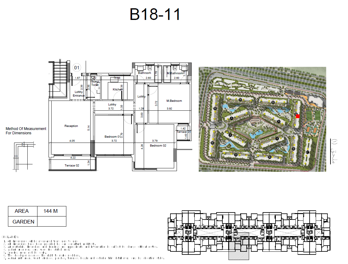 Floor Plan - Scene 7 New Capital Compound AKAM Developments