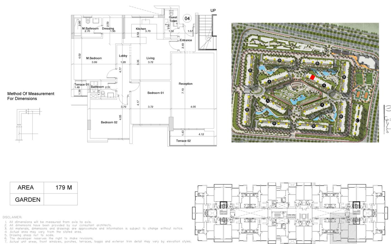 Floor Plan - كمبوند سين 7 العاصمة الادارية الجديدة أكام للتطوير العقاري - Scene 7 New Capital Compound