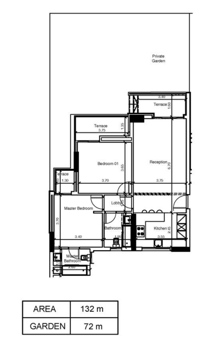 Floor Plan - كمبوند سيناريو العاصمة الادارية الجديدة آكام العقارية - Scenario New Capital Compound