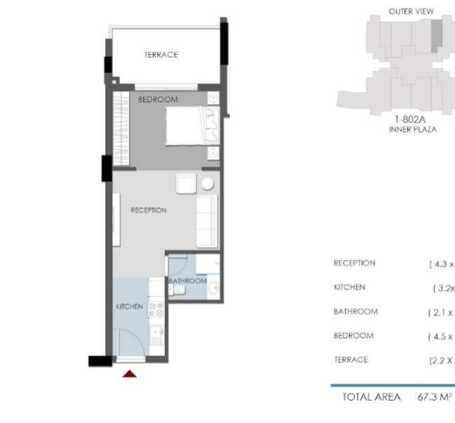 Plan 9 - Rivan New Capital Compound Al Tameer Arabian