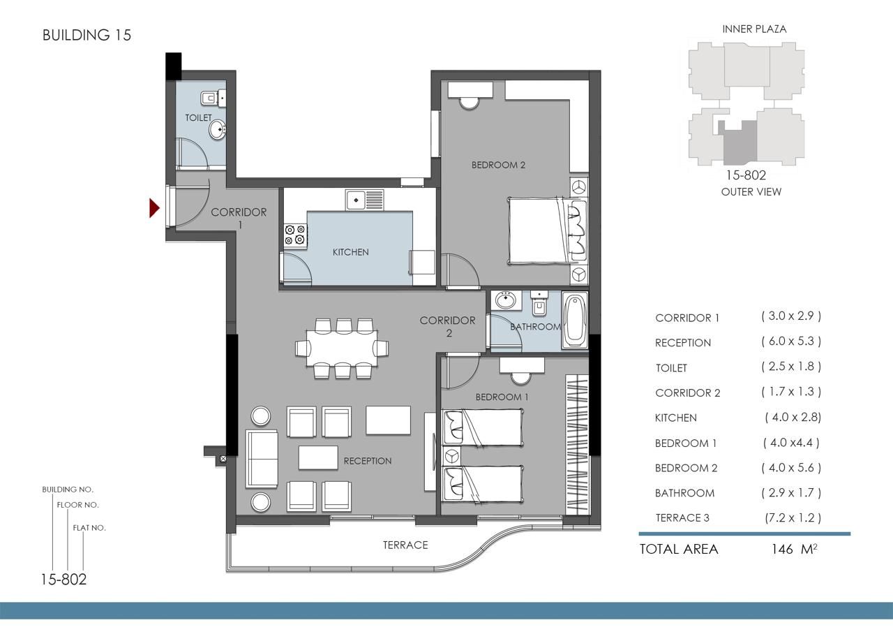 Floor Plan - ريفان