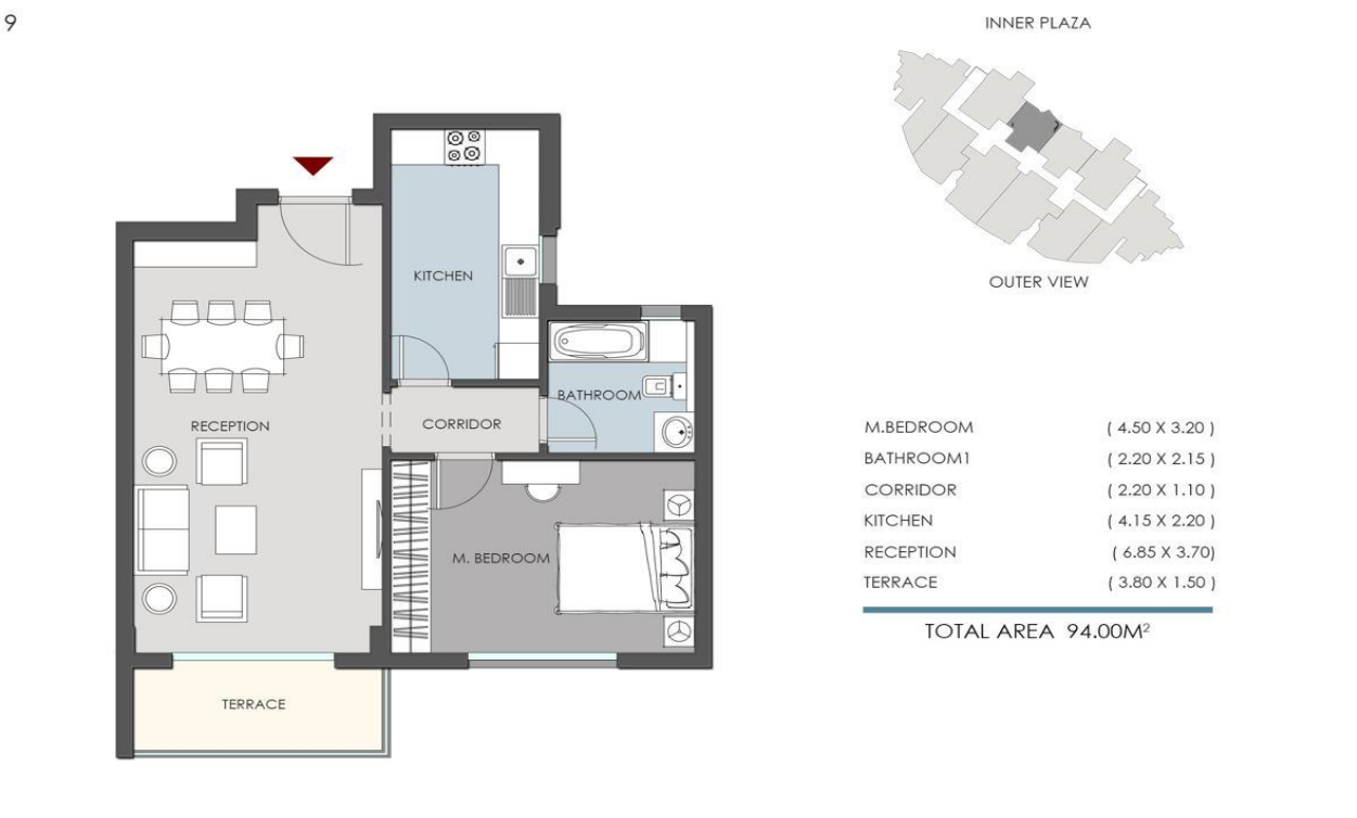 Floor Plan - ريفان