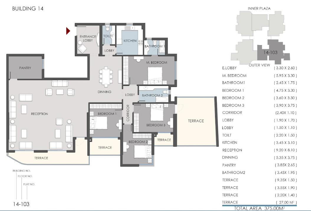 Floor Plan - ريفان