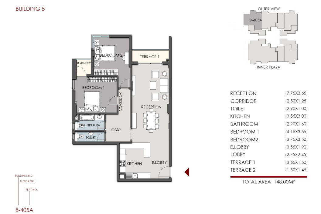 Plan 40 - Rivan New Capital Compound Al Tameer Arabian