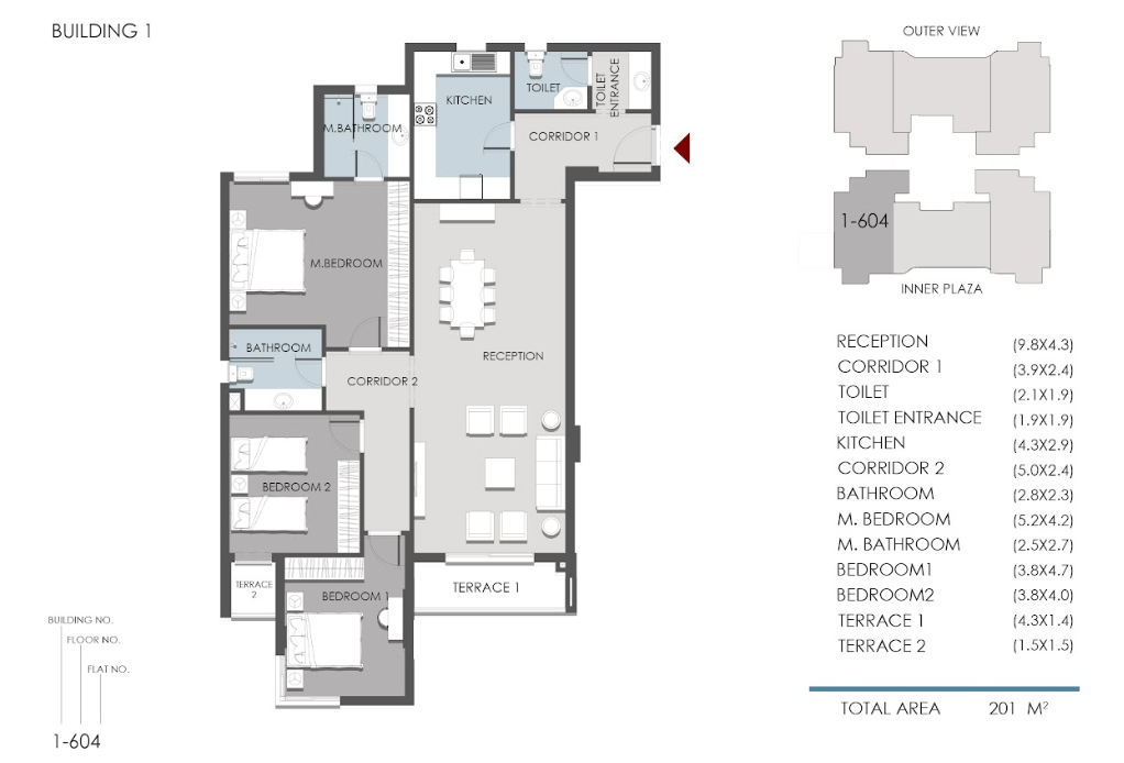 Plan 54 - Rivan New Capital Compound Al Tameer Arabian