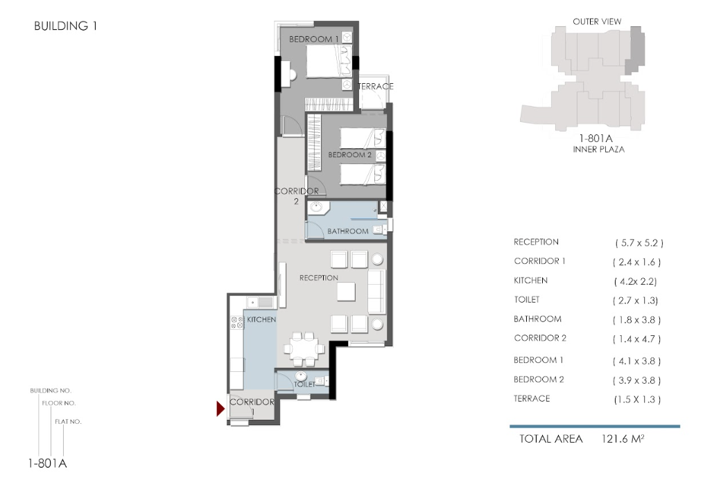 Plan 32 - Rivan New Capital Compound Al Tameer Arabian