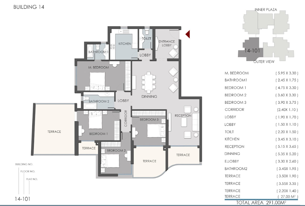 Plan 93 - Rivan New Capital Compound Al Tameer Arabian