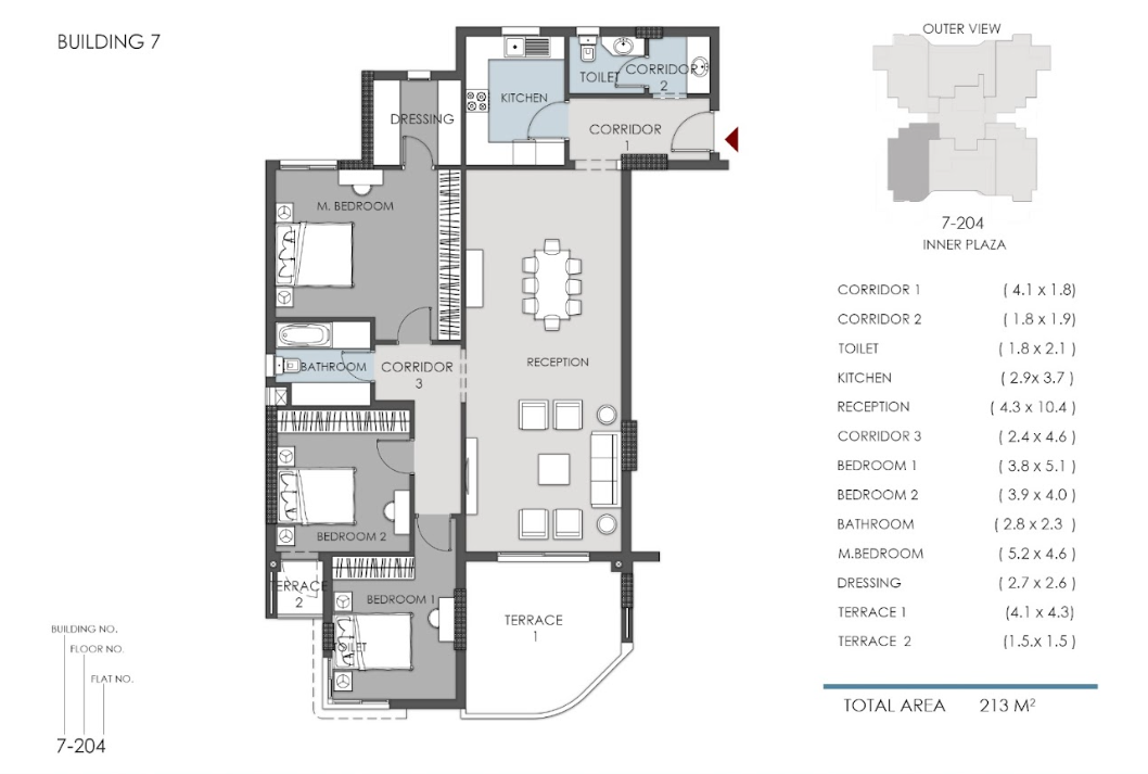 Plan 68 - Rivan New Capital Compound Al Tameer Arabian