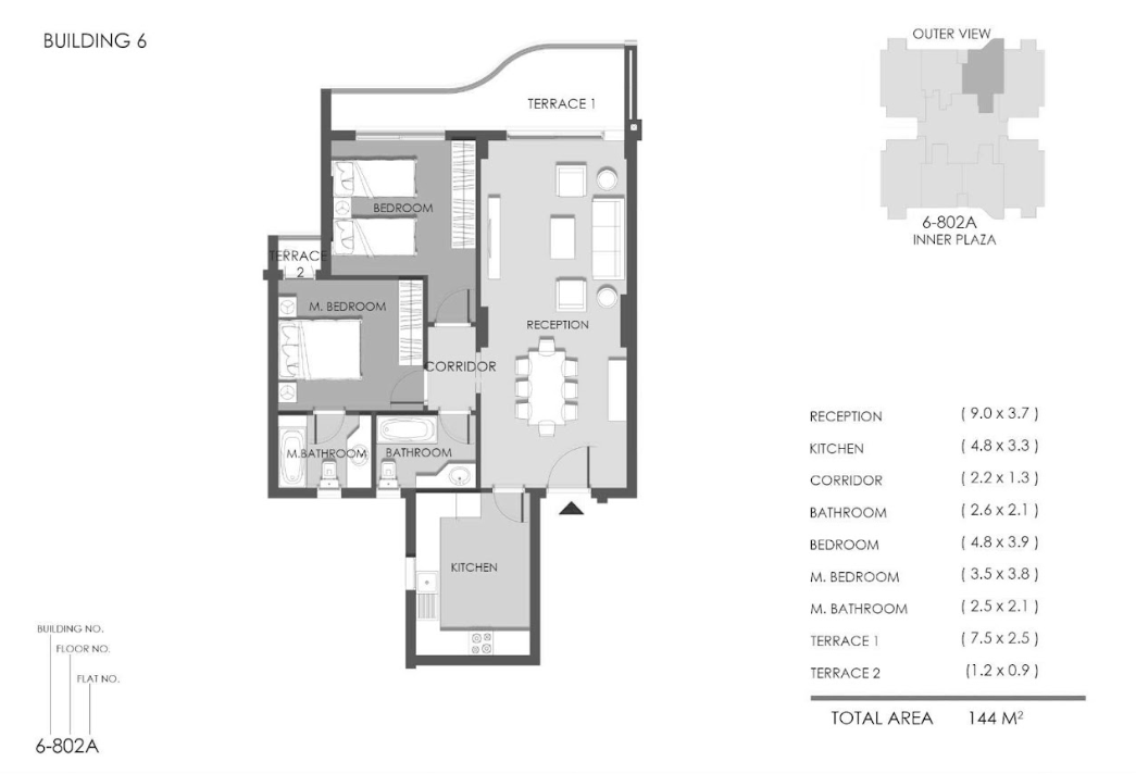 Plan 39 - Rivan New Capital Compound Al Tameer Arabian