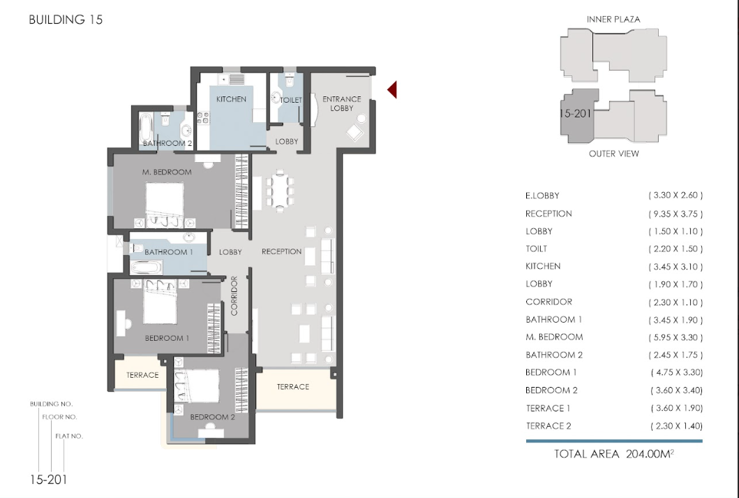 Plan 55 - Rivan New Capital Compound Al Tameer Arabian