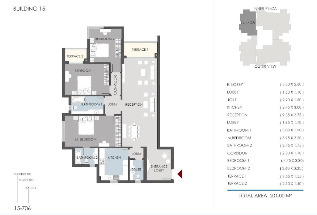 Plan 51 - Rivan New Capital Compound Al Tameer Arabian
