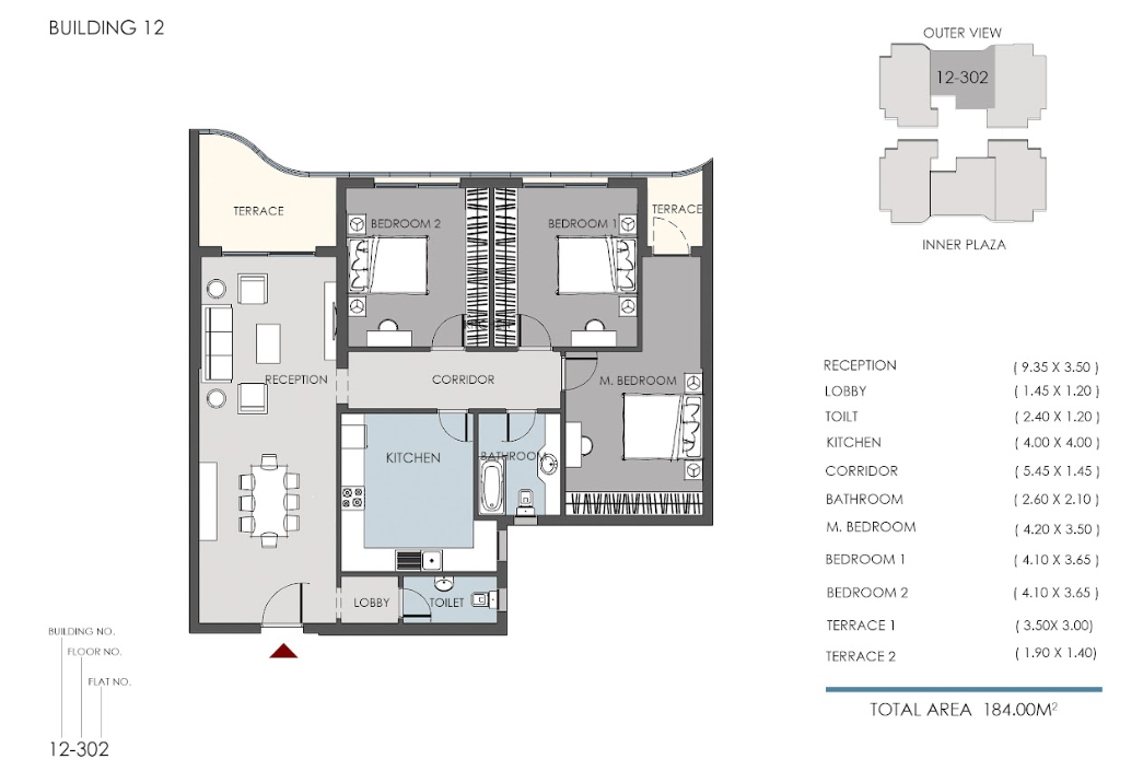 Floor Plan - ريفان