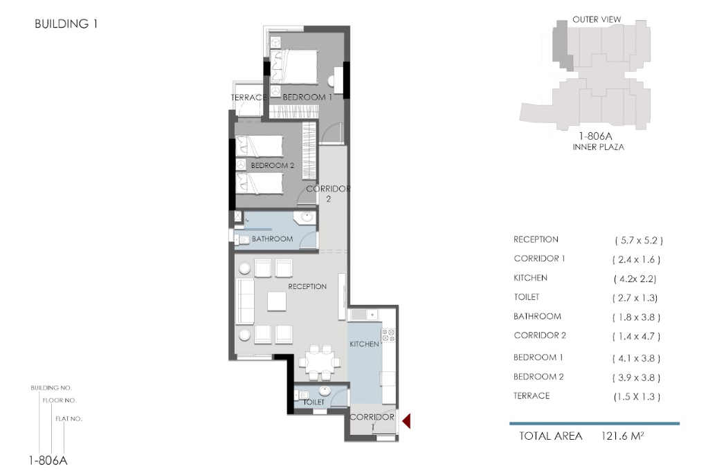 Plan 30 - Rivan New Capital Compound Al Tameer Arabian