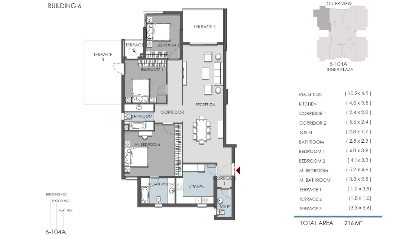 Plan 69 - Rivan New Capital Compound Al Tameer Arabian