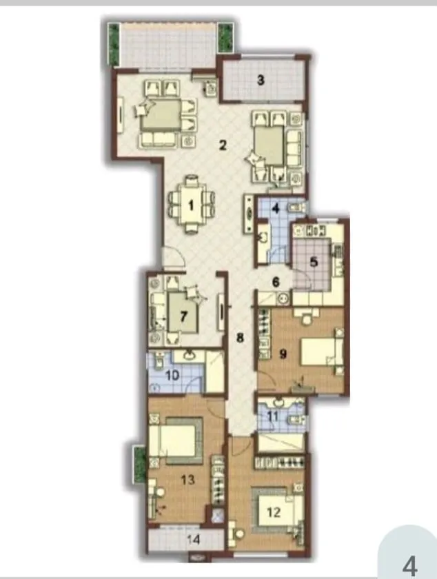 Apartment - Stone Residence New Cairo Compound Roaya Group