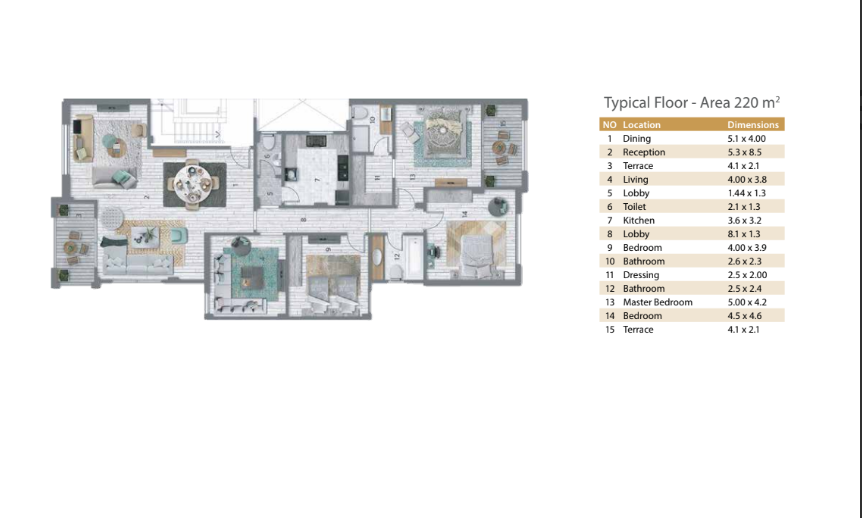 مخطط 1 - كمبوند ستون ريزيدنس التجمع الخامس PRE - Stone Residence New Cairo Compound 