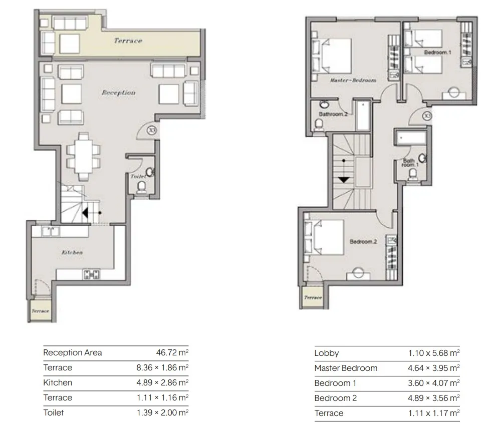 Duplex - Sarai Compound New Cairo MNHD