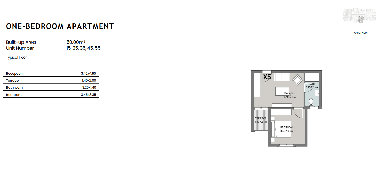 Floor Plan - كمبوند سراي القاهرة الجديدة مدينة مصر للإسكان والتعمير - Sarai Compound New Cairo