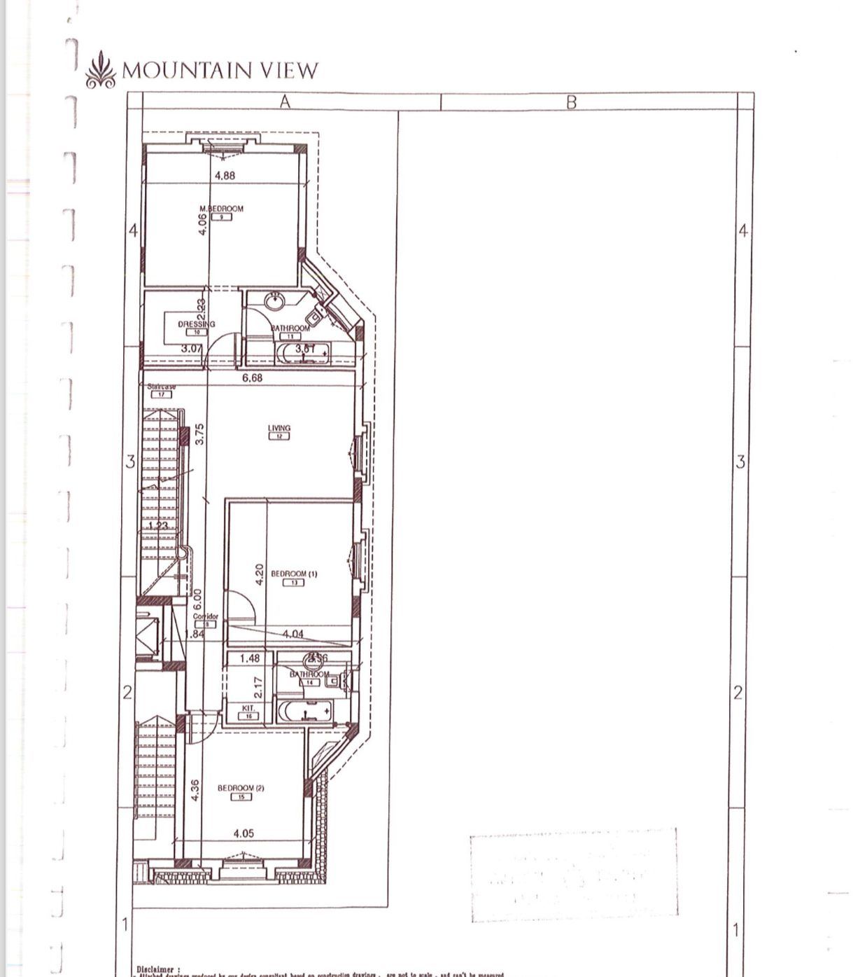 Floor Plan - كمبوند ماونتن فيو هايد بارك التجمع الخامس - Mountain View Hyde Park